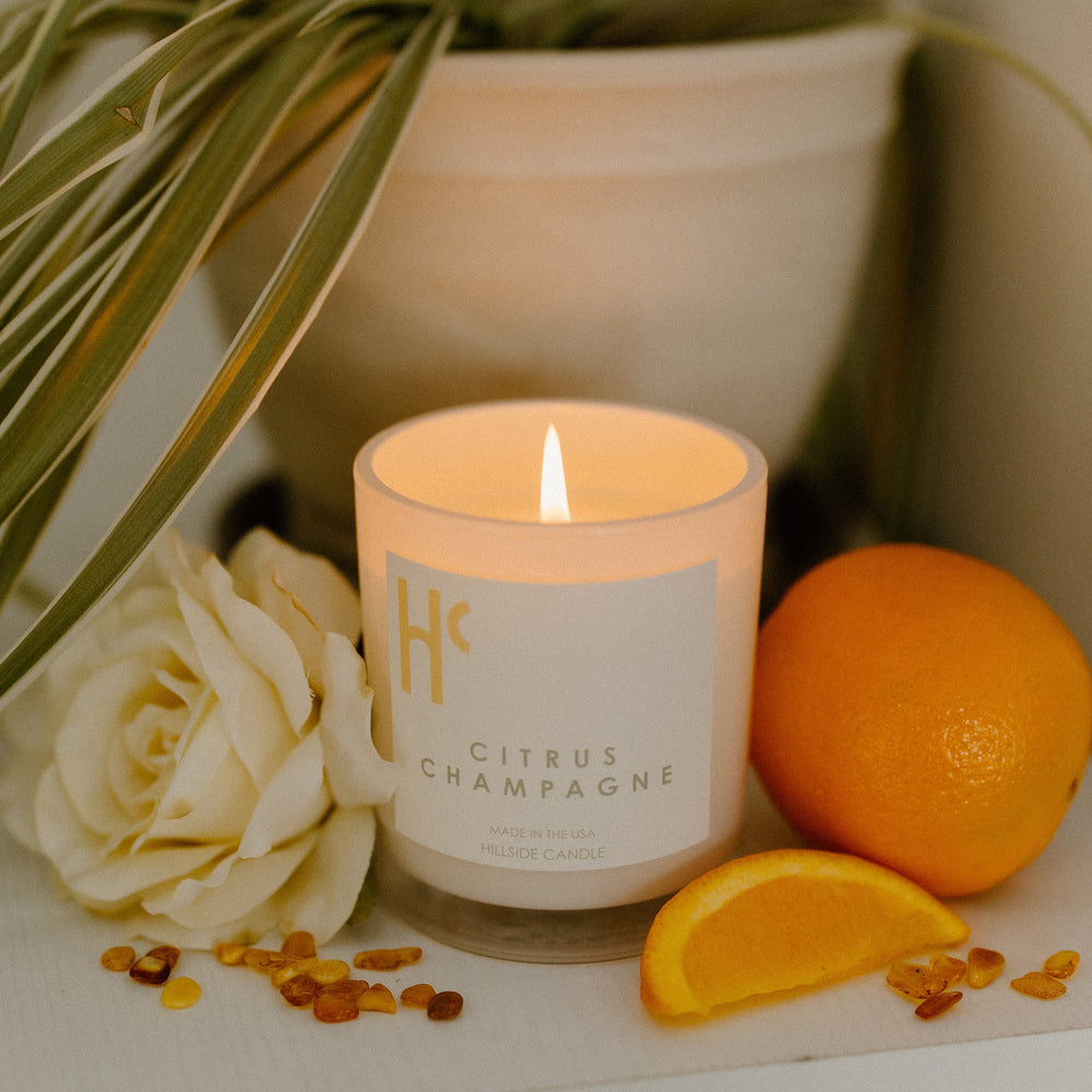 
                  
                    Citrus Champagne Candle - Hillside Candle 
                  
                