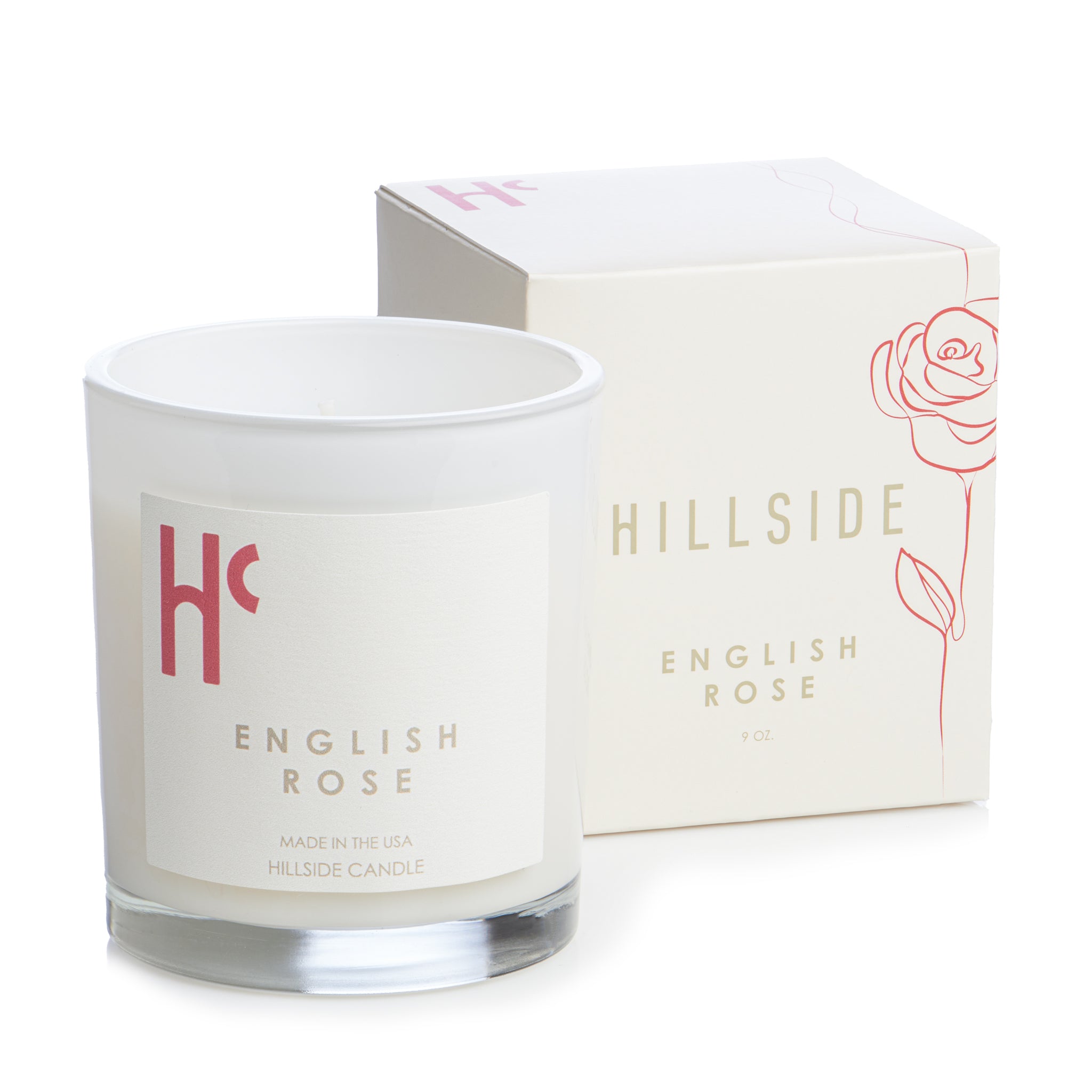 HS Candle English Rose Soy Candle - Thumbnail 2
